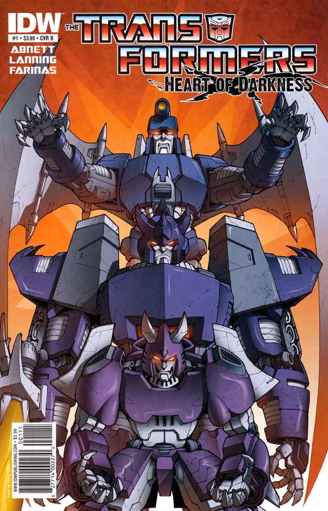 Amazon.com: Transformers, The: Heart of Darkness #1B VF/NM; IDW